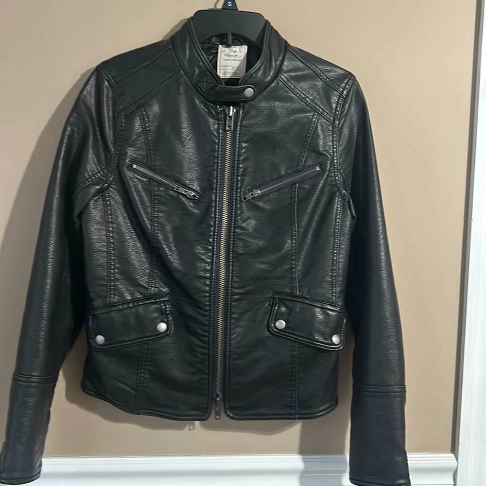 We The Free vegan leather jacket